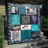 Behind Very Good Goalie Lacrosse Men Quilt Blanket Vh09  Quilt